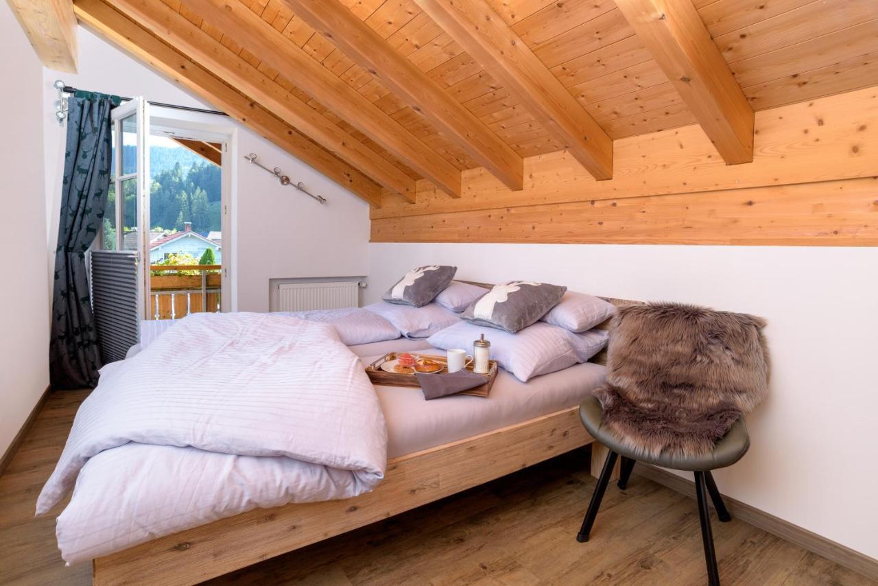 Bergfux Ferienhaus - Hochwertige Ausstattung Sonthofen Exterior foto